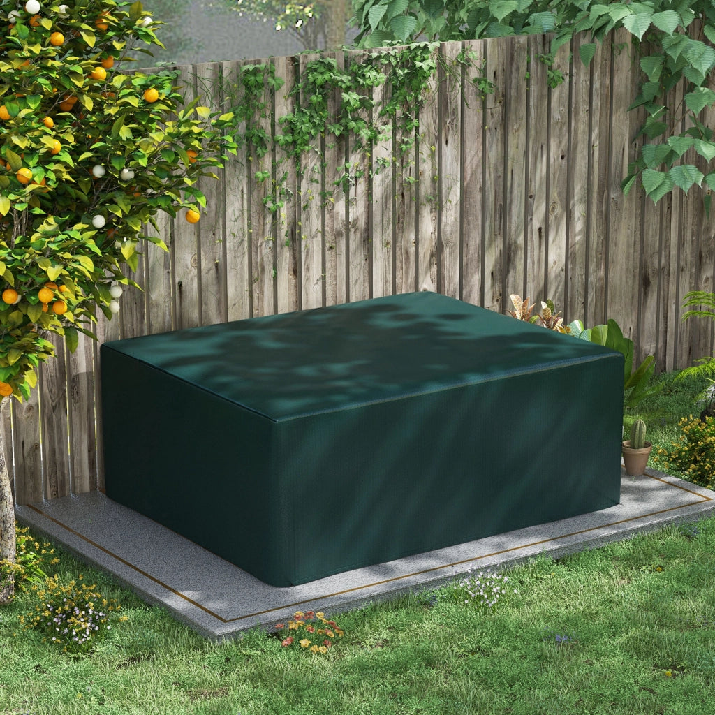 Copertura per Mobili da Giardino ¨C zephmum ¨C Verde 235x190x90cm