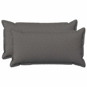 Cuscino con cuscino HOUTEN 2 pz Grigio Chiaro Lino 933802