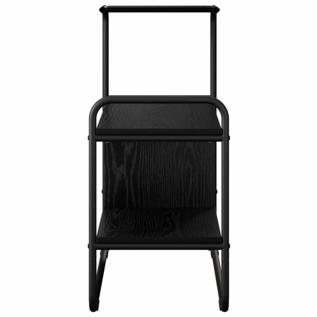 Tavolo consolle Rovere Nero 80 x 35 x 75 cm 8007557