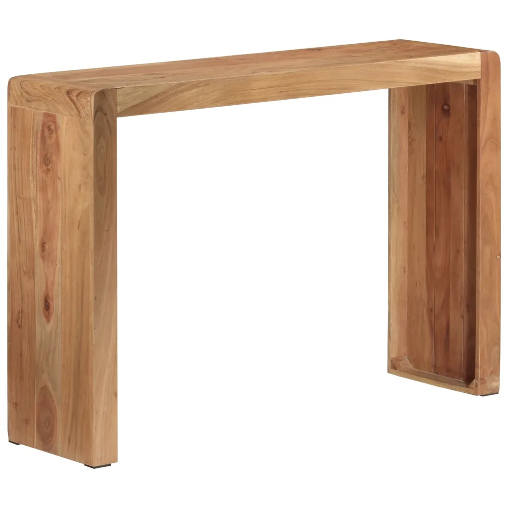 Tavolo Consolle | Tavolo d'Ingresso 110x30x76 cm in Legno Massello di Acacia