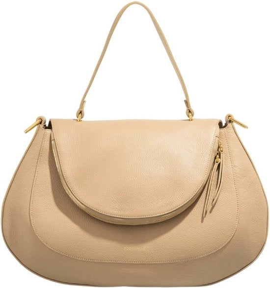Borsa a Mano in Pelle Naturale con LED Sole Toaster