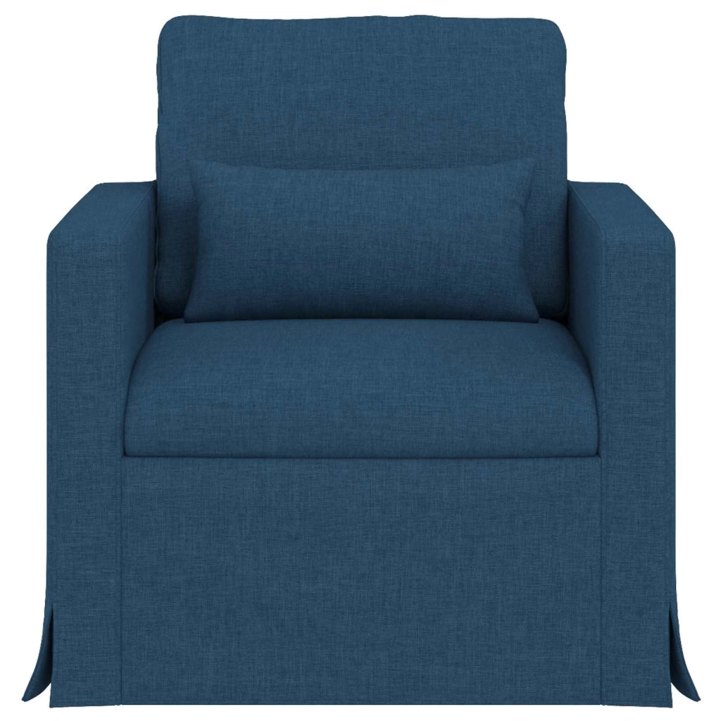 Divano | Divano da soggiorno | Sofa Blu 78 x 78 x 80 cm Tessuto