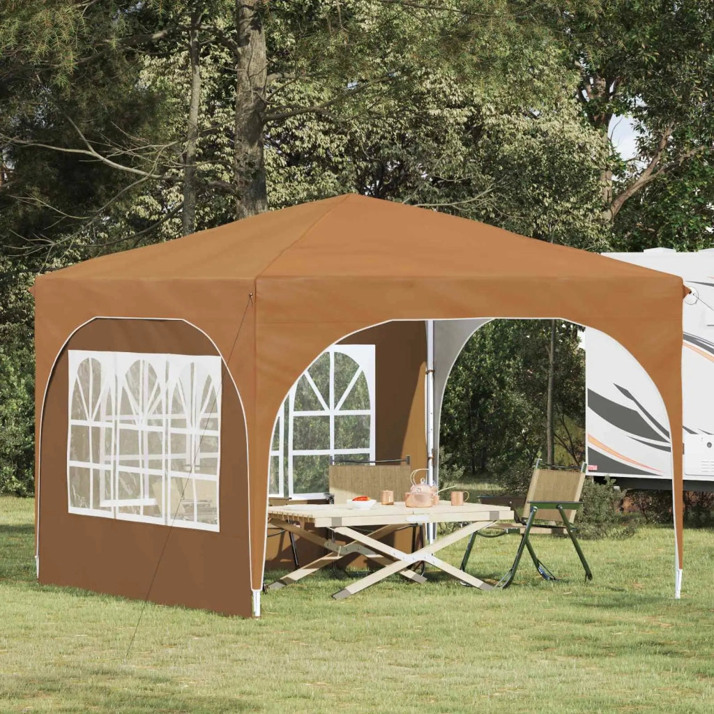 Tenda per feste a pop-up 290 x 290 x 245 cm Beige 42019859