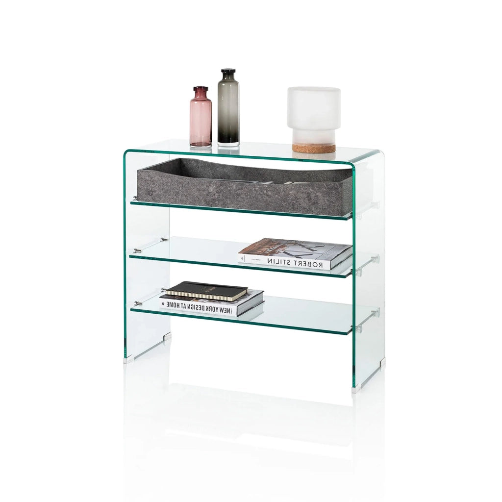 Consolle c/cassetto MAUBIN cemento