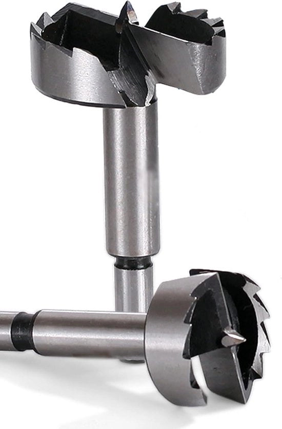 Set di Forstner a Denti Multipli - Resistenza Superiore - Apripuntoni per Trapano - Strumento per Lavorazione del Legno - Trapano per Legno - 40Mm