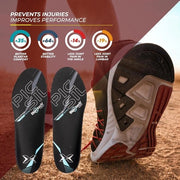 Inlegzoli ortopedici ergonomici sportivi - Supporto per dolori al piede e fasciitis plantare - Uomo e donna