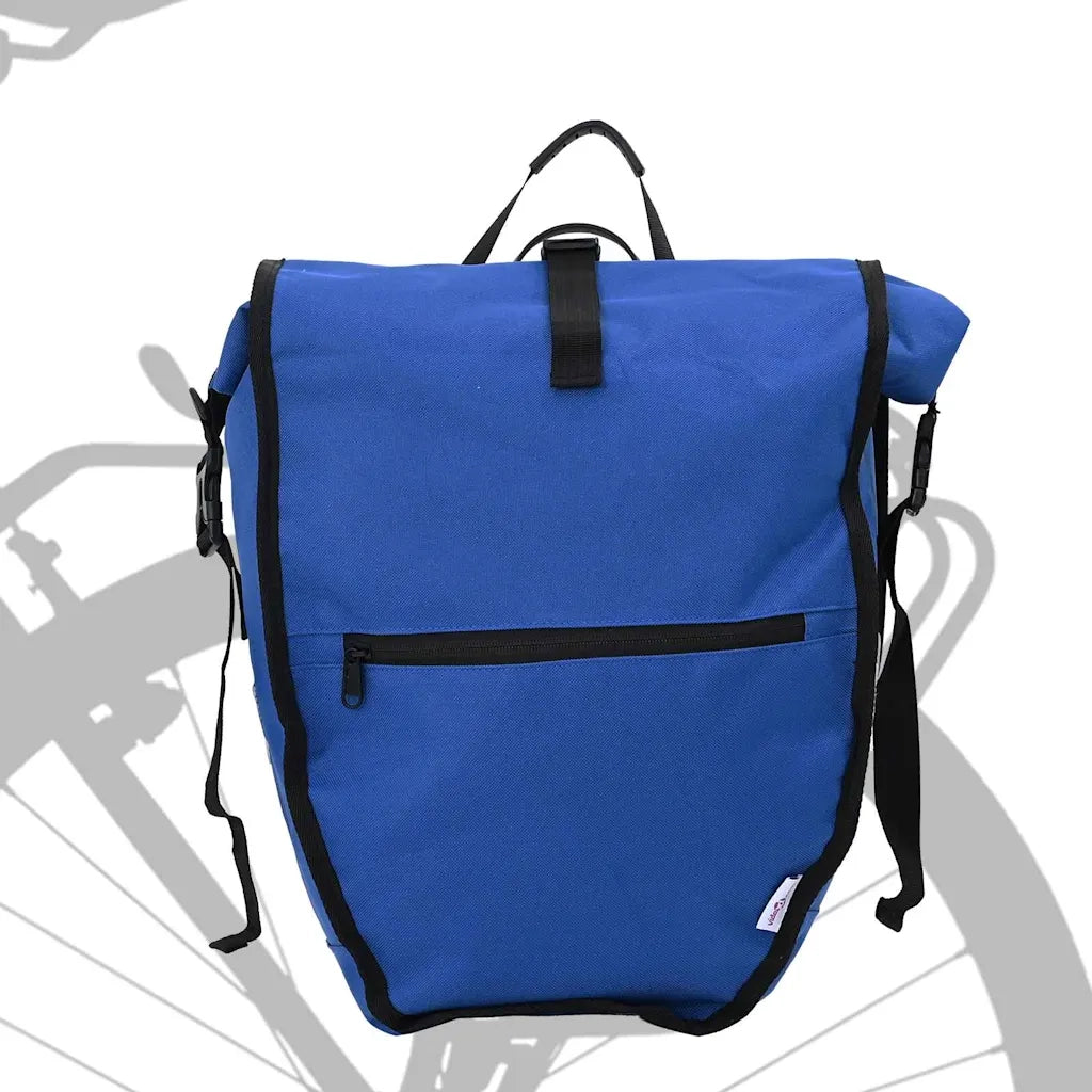 Borsa per biciclette Blu 32,5 x 17 x 57 cm Poliestere CFW5987615