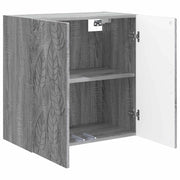 Armadietto a Muro | Mobiletto a muro Sonoma grigio 59 x 31 x 60 cm