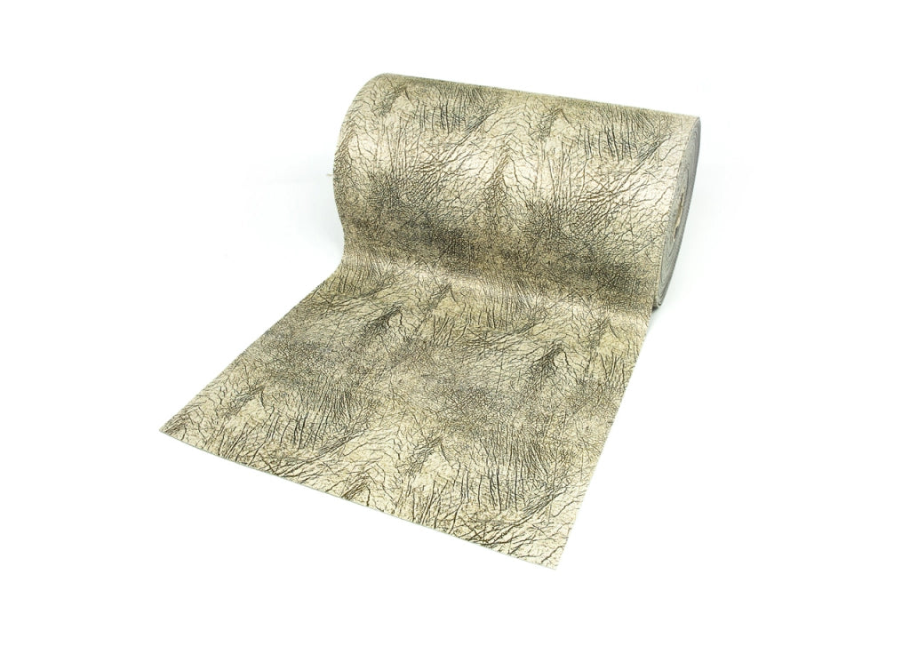 Tappeto Passatoia Antiscivolo Con Stampa Digitale Dis. Screziato Colore Beige - 50x320 - Beige