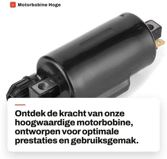 Motorbobine di Alta Prestazione - Duratura - Facile da Installare - Energia di Accensione Elevata - Efficienza di Bruciamento Migliorata - Sicuro da Utilizzare - Bobina di Accensione