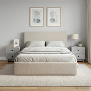 Armadio da Notte 2 pcs Grigio Cemento 43 x 34,5 x 47,5 cm 893842