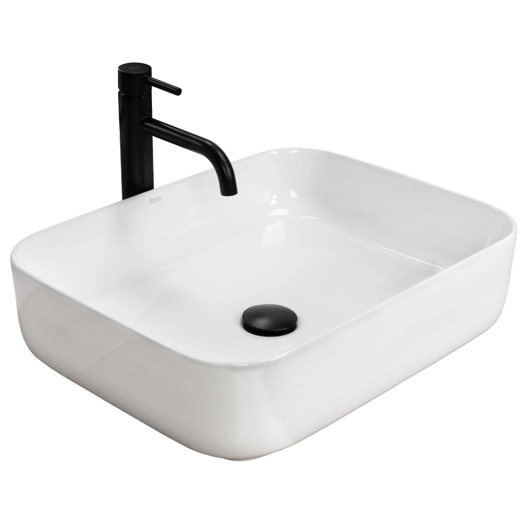 Lavabo Da Appoggio Rea Demi Slim