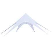 Tenda da Giardino XXL Impermeabile ¨C zephmum ¨C Blu Chiaro 10x10x4 m