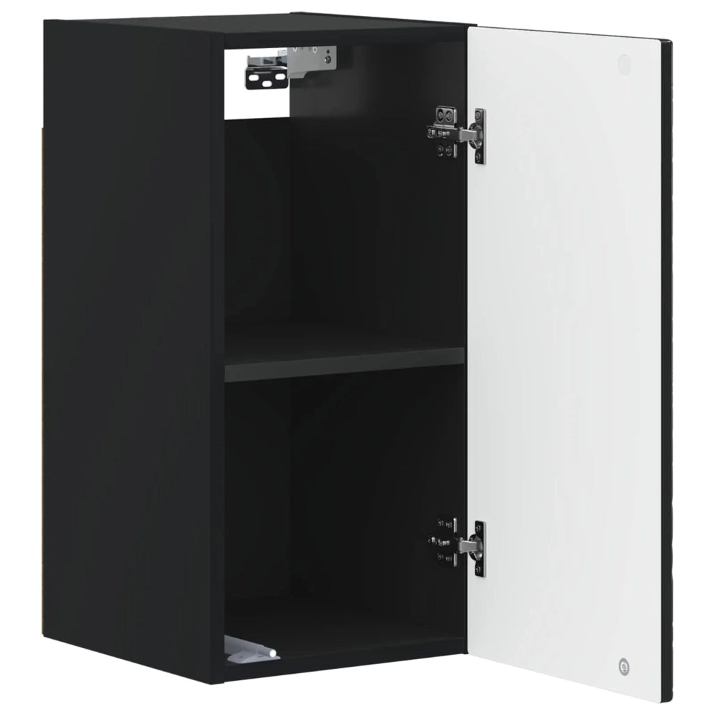 Armadio da bagno a muro DELFT Nero 30 x 31 x 59 cm 897026