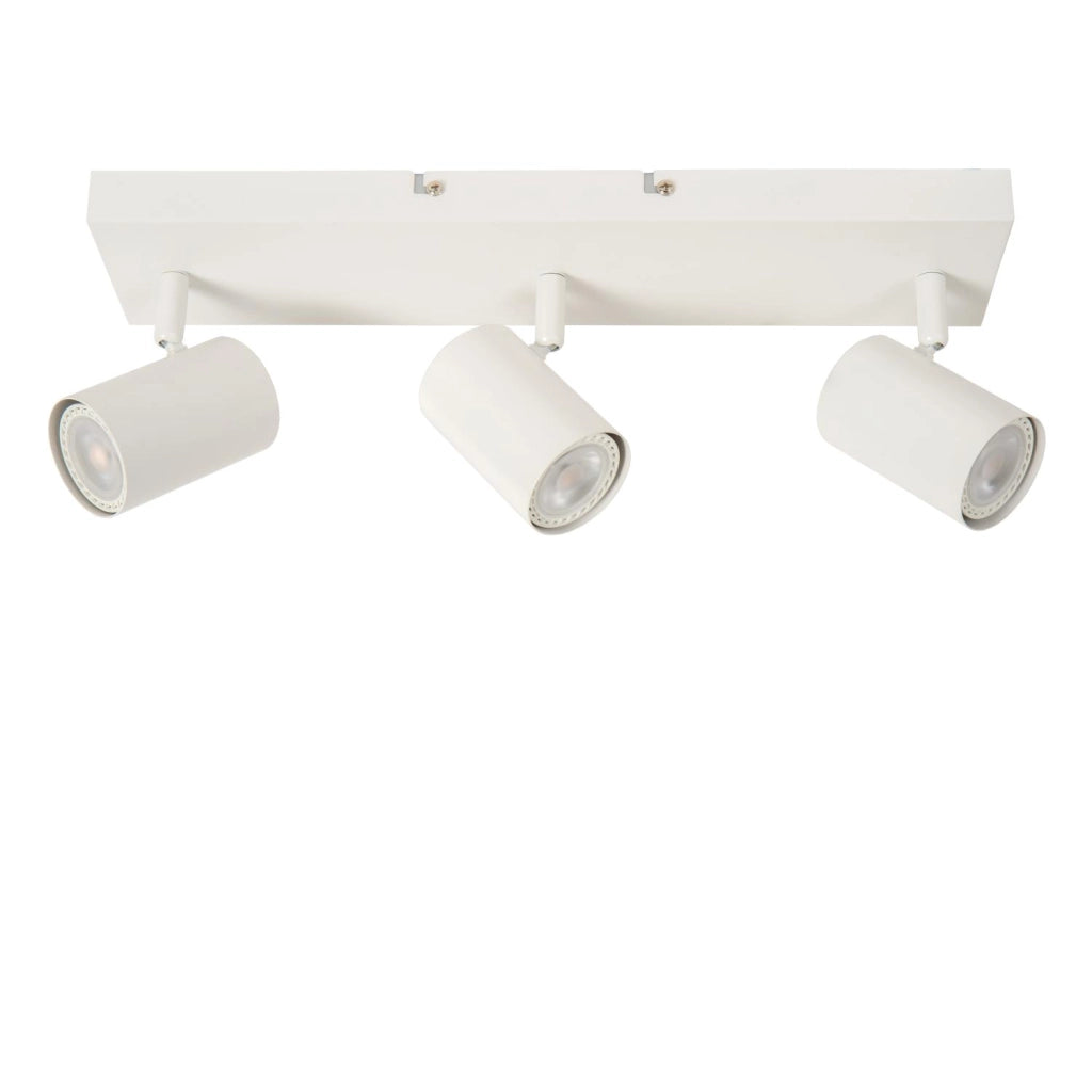 Faretto soffitto AMIGO 3xGU10 bianco metallo Lucide