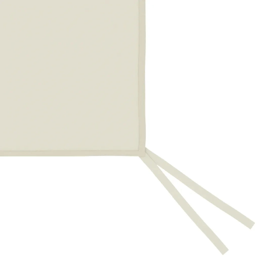 Parete con Finestre per Gazebo 4x2 m Crema CFW6072724