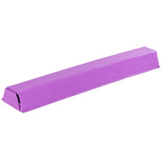 Trave da ginnastica 117cm, Trave di equilibrio con chiusura in velcro Viola