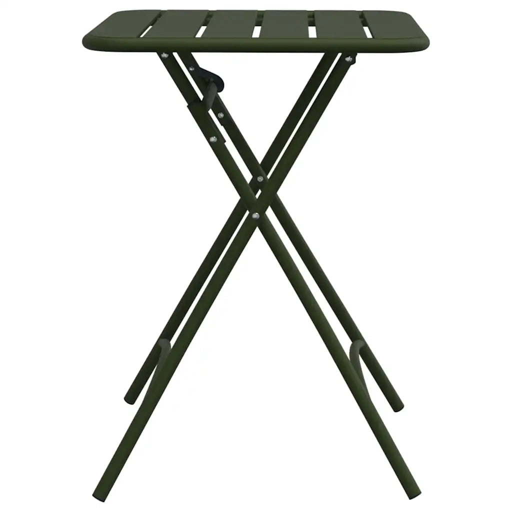 Tavolo da bistrot Verde Scuro 55 x 55 x 72,5 cm 42002943