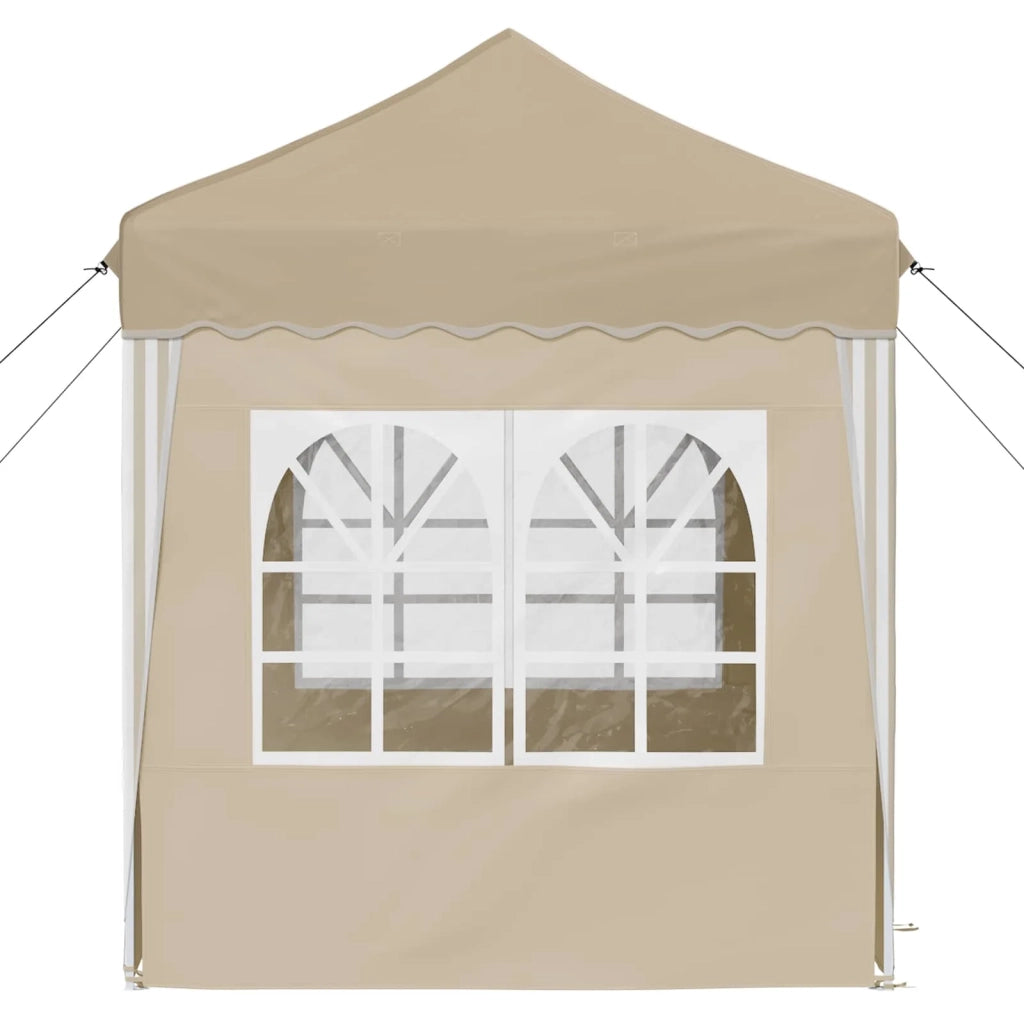 Tenda per feste a pop-up 195 x 195 x 245 cm Crema