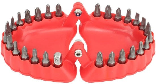 Impianto per foratura con geometria artistica - Materiale plastico/metallo - Grande capacità - 28 bit - Decorazione ufficio - Effetto 3D