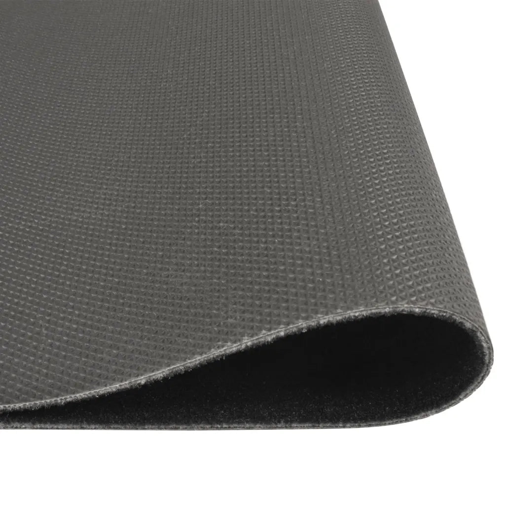 Tappeto da Cucina Lavabile-Tappetino da Cucina Nero Cucina 45x150 cm Velluto
