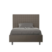 Letto Singolo 80x200 cm con Rete Sunny Cappuccino