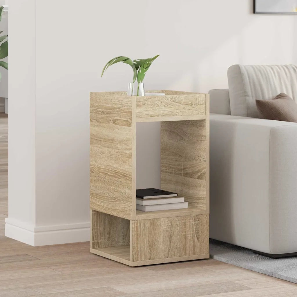 Tavolino Rovere Sonoma 30 x 30 x 56 cm Legno ingegnerizzato 890932