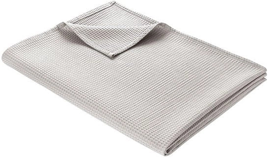 Deken luce estiva di cotone con struttura a waffle per uso multifunzionale in casa