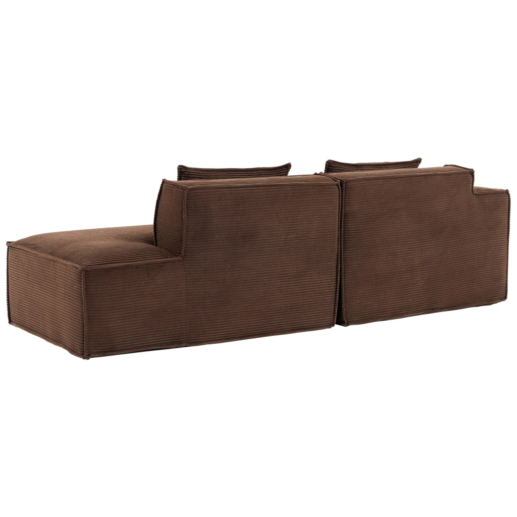 Divano 3 Posti con Cuscini ¨C MINIMAL ¨C Tessuto, Grigio