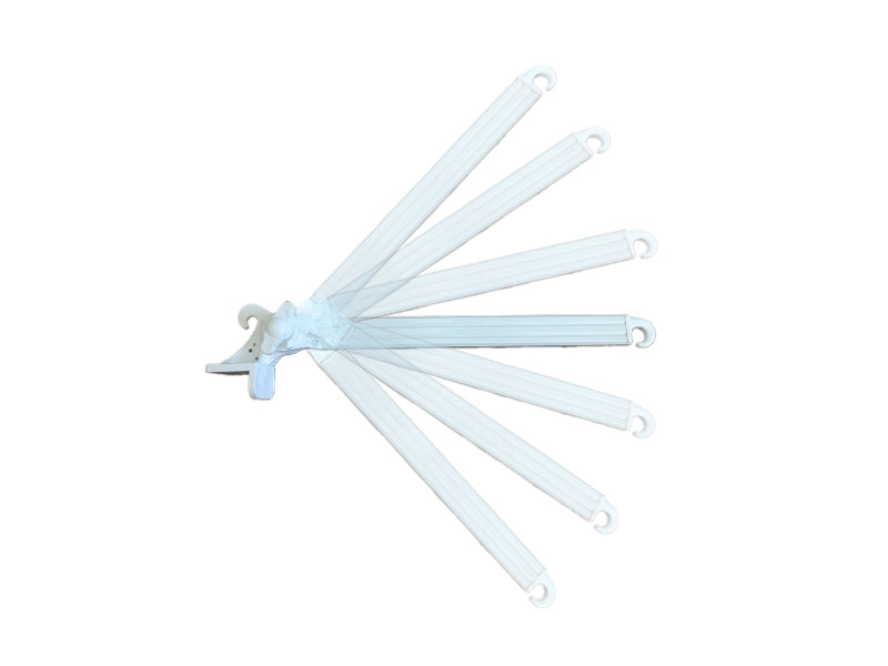 Braccetti per Tende da Sole in Alluminio Bracci Alluminio 70 cm in Coppia Grigio