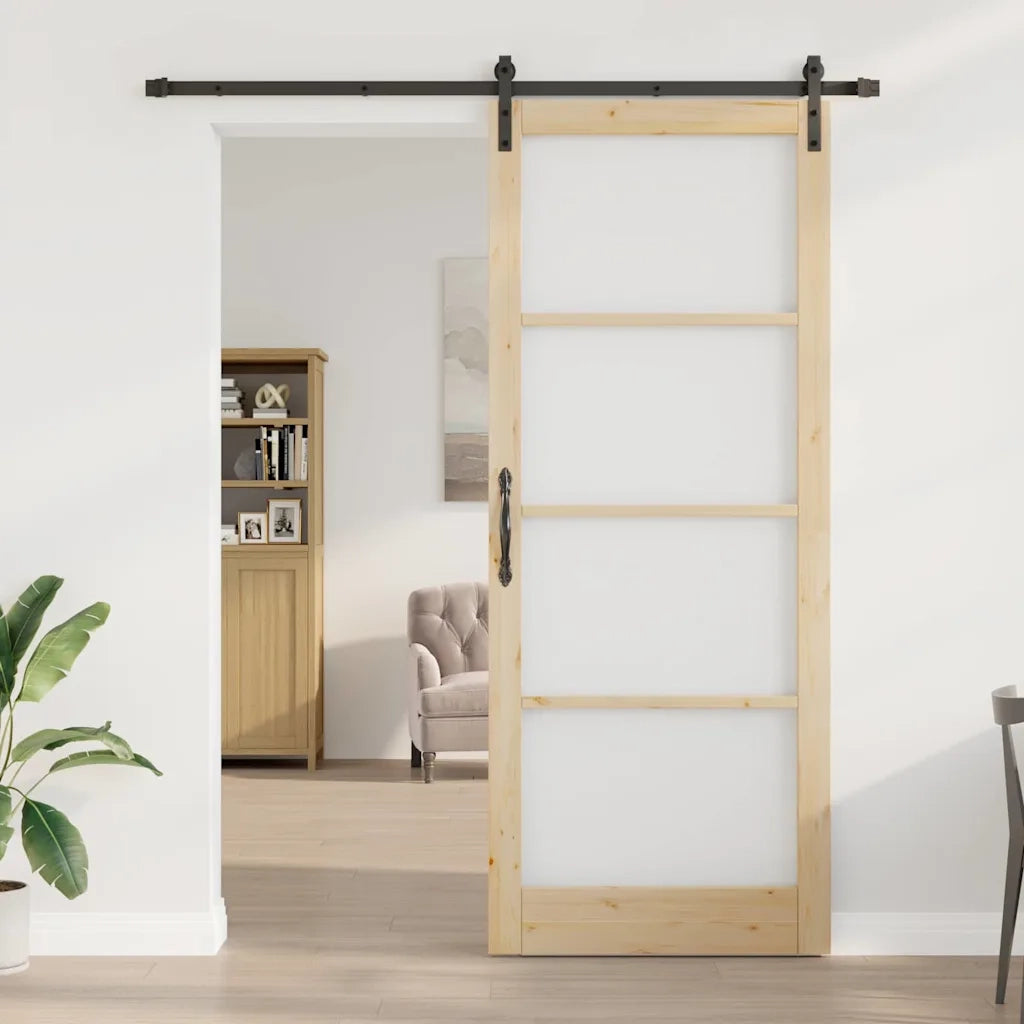 Porta Interna ORKDAL Marrone 93 x 232 cm 3331871