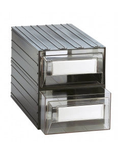 Cassettiera modulare porta minuteria con 2 cassetti - Modello T40