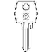 CHIAVE PIATTA AGB AGB2 SILCA - OTTONE NICHELATO- 10 pezzi