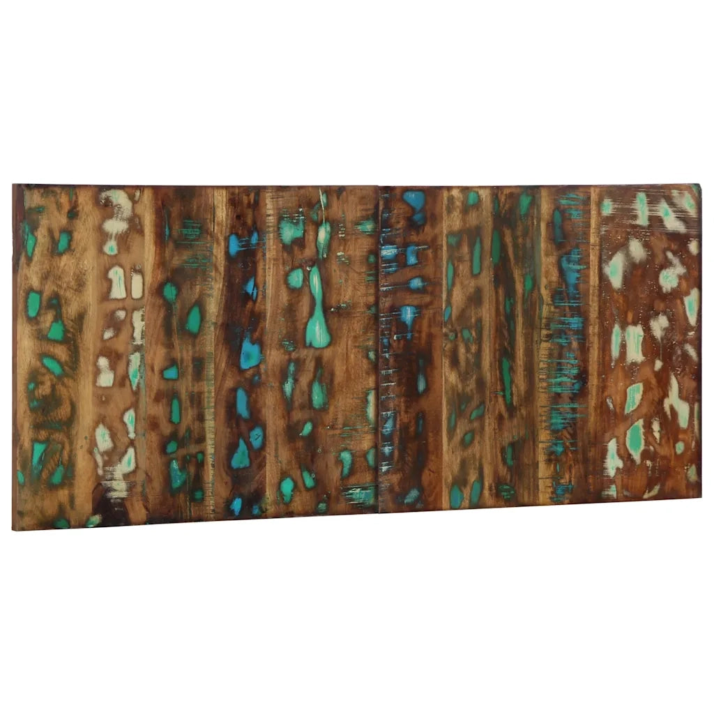 Testiera Multicolore 120 cm in Legno Massello Recupero 4017492