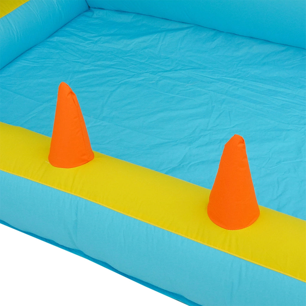 Castello Gonfiabile Acquatico con Scivolo e Piscina ¨C MINIMAL ¨C 430x390x210 cm