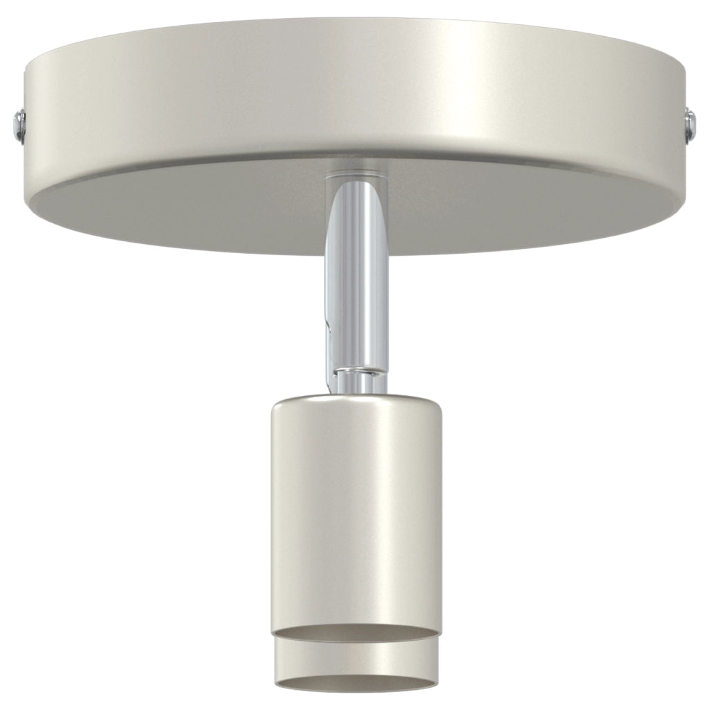 Faretti da soffitto 2 Vie Regolabile Nichel Spazzolato GU10