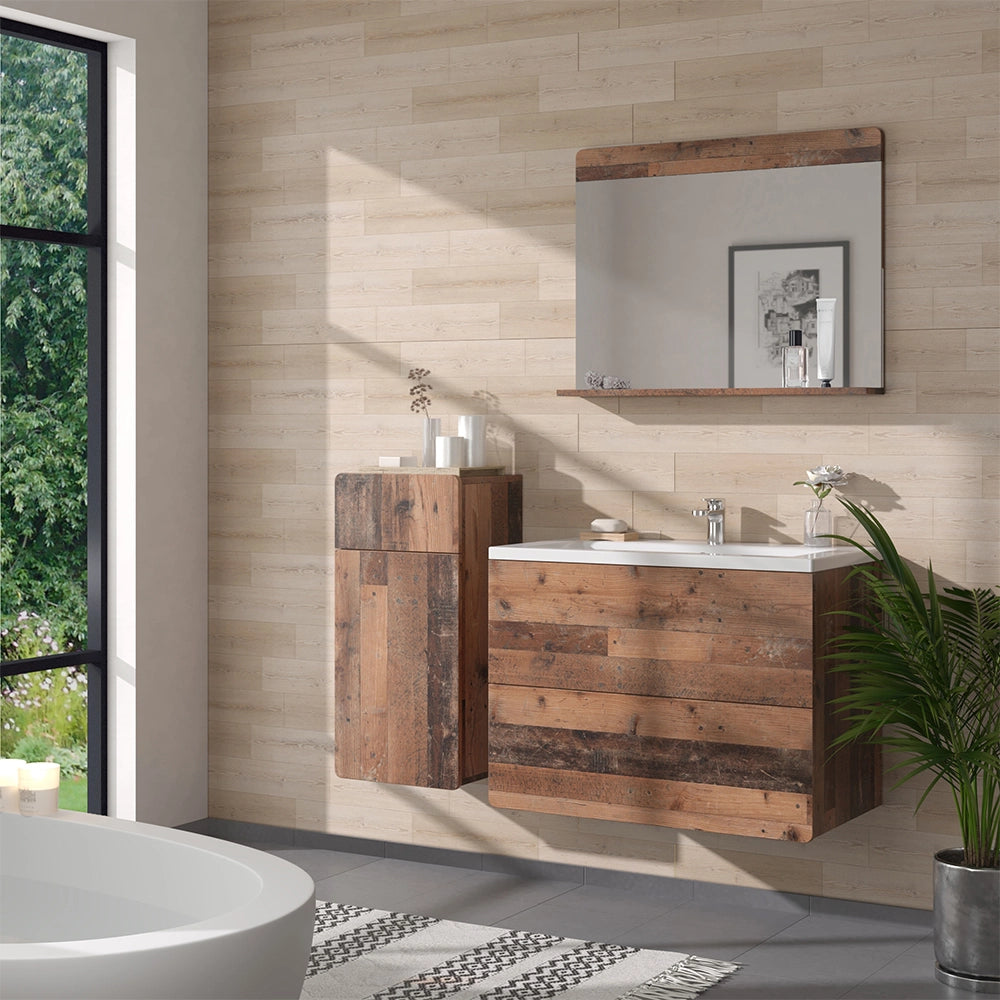 Vicco mobiletto bagno Oldstyle 36.6 x 76.6 cm con cassetto e anta