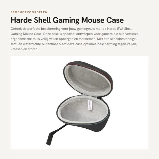 Casella di Protezione per Mouse da Gioco - Resistente alle Scosse - Rivestimento EVA - Impermeabile - Antistatico - Portatile - Adattamento Perfetto - Protezione per Mouse