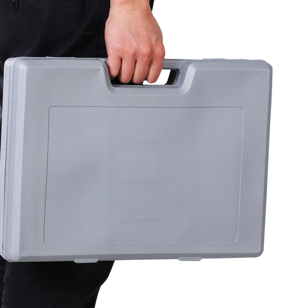 EasyComfort Manubri Pesi, Set Manubri Palestra da 10kg con Valigetta 4 Paia di Manubri Colorati (2x0.5kg, 2x1kg, 2x1.5kg, 2x2kg)