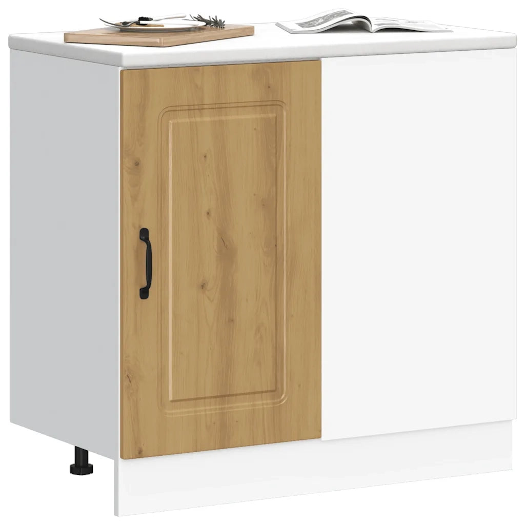 Base da Cucina Kalmar Rovere Artigianale in Legno Multistrato 854327