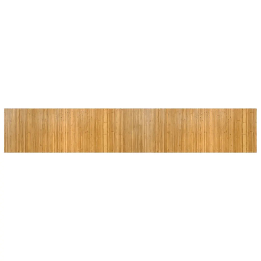 Tappeto Rettangolare Natura 70x400 cm in Bambù 376757