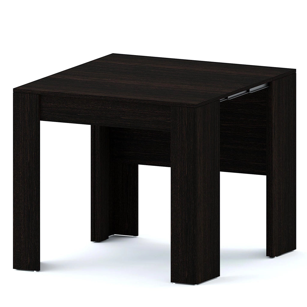 Tavolo Consolle Allungabile Oslo Plus Fino A 3 Metri, Tavolo 14 Posti Salvaspazio Multiposizione, Design Moderno Ed Elegante, Consolle Per Casa E Ufficio, 78 x 51 x 90 cm, Colore Wengè