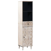 Mobile da Bagno con cassetto Bianco 38 x 33,5 x 160 cm