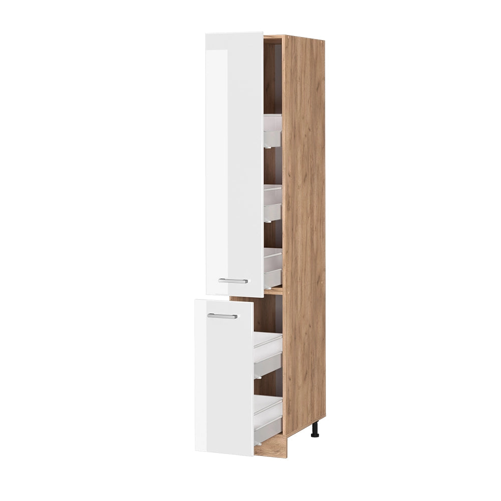 Vicco Armadio da farmacia Bianco lucido 30 cm