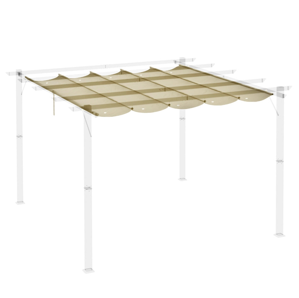 Telo di ricambio beige per pergola 250 x 255 cm
