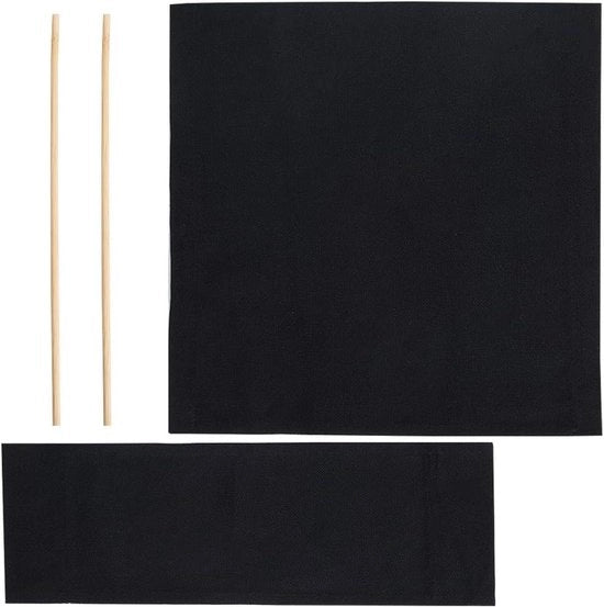 Set di coperture per sedili 1 pezzo nero tela - Portatile e casual - Coperture sostitutive per sedili pieghevoli - Uso esterno e giardino - Dimensioni compatte coperture per sedili puntuti