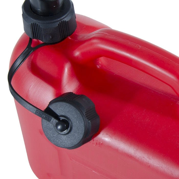 Tanica Benzina 10 Lt Plastica con Boccaglio Trasporto Carburanti Omologata UN