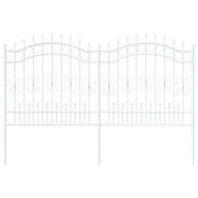 Recinzione per Giardino | Recinzione da cortile KAMPEN Bianco