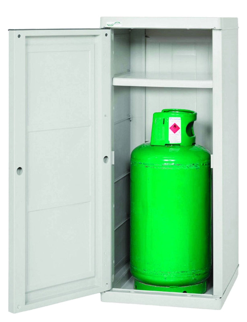 Armadio Basso Porta Bombola Trioplast Colonna Grigio Nero 40 x 45 x 91 cm