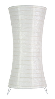 Candellux TAI lampada da tavolo bianca in carta E27 h65cm